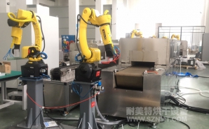 NMT-ZN-631疫苗玻璃瓶特殊涂層工藝,預(yù)熱+固化自動化對接隧道爐烘烤線(蘇州?？松?